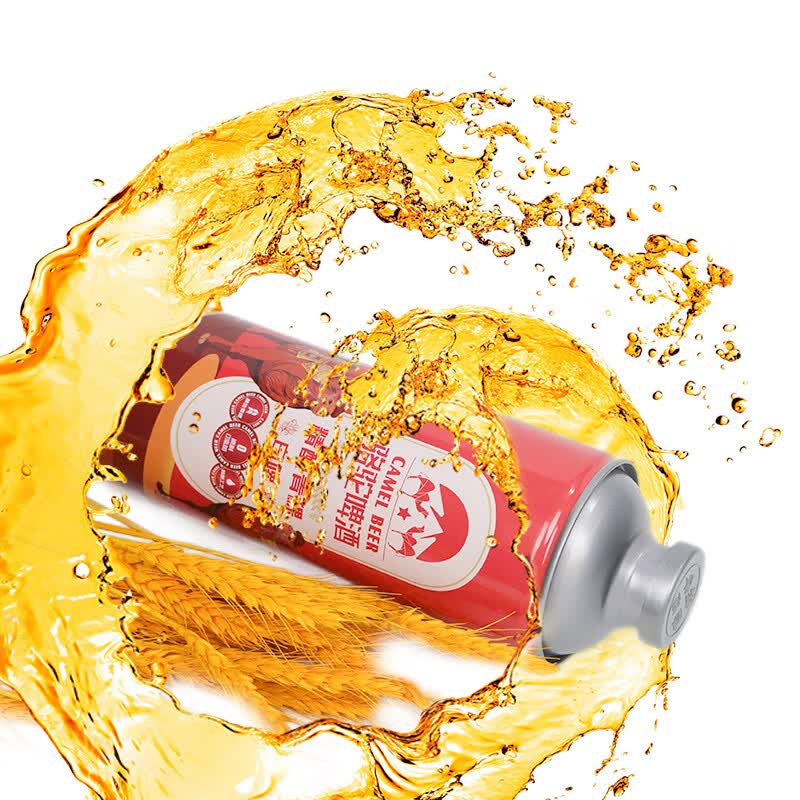 骆驼啤酒青稞经典TOP红罐深色精酿白啤1L*6大罐 整箱装 特价【6月日期】 高端精酿白啤 1L 6瓶 整箱装