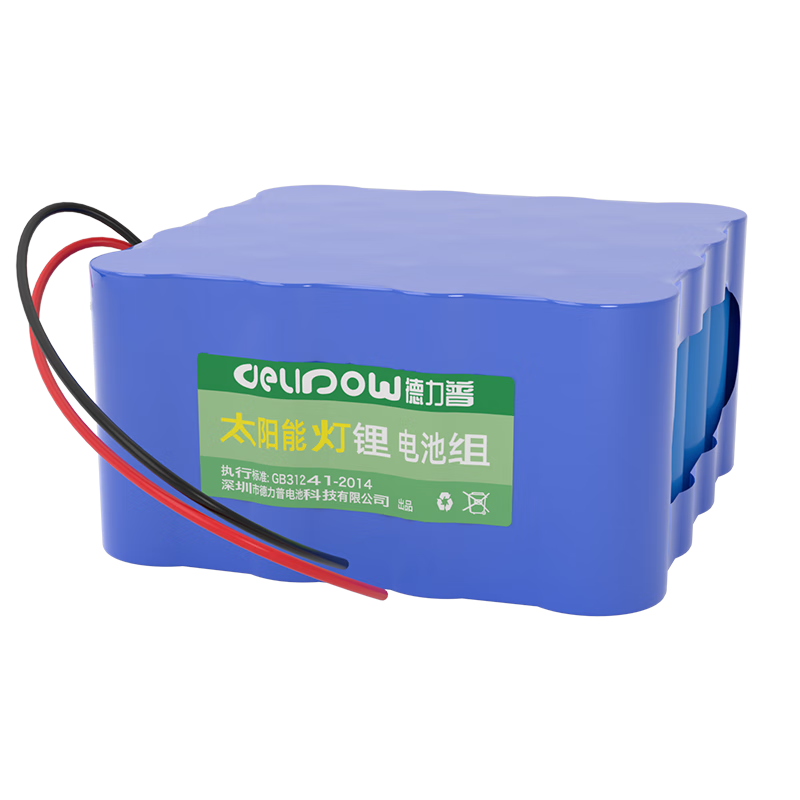德力普(Delipow)24V鋰電池組 18650大容量可充電汽車小電機聚合物充電電池組 24V18000mAh【112*68*112mm】