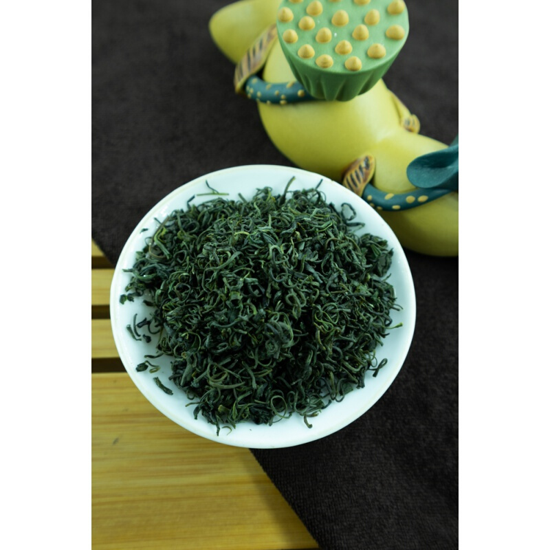 虎钢馋宜兴炒青绿茶2020年新茶明前高山散装草青茶叶浓香型罐250g年货