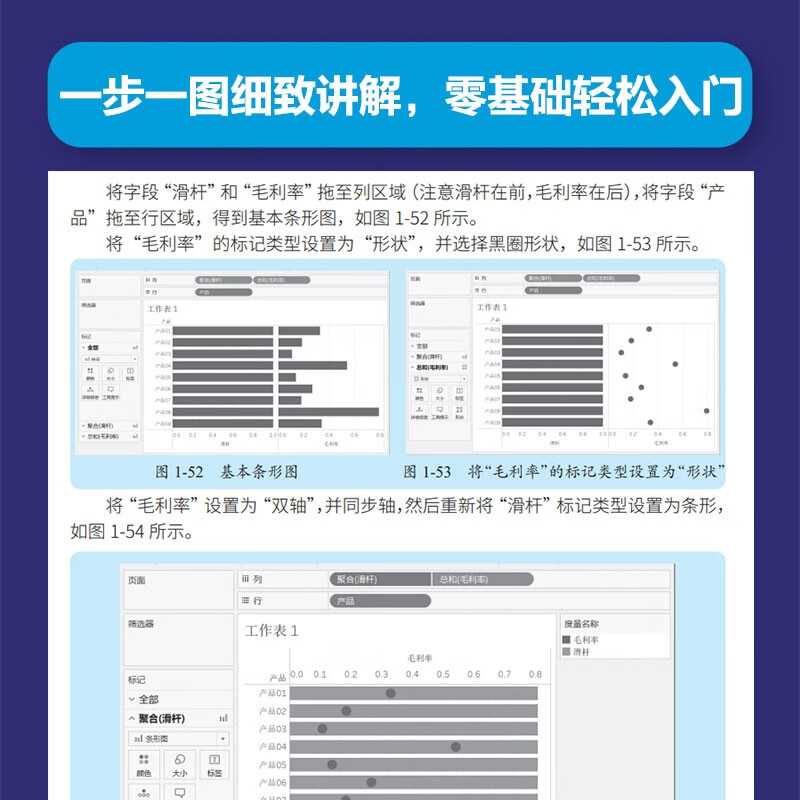 左手Excel右手Tableau数据分析可视化实战案例视频精讲