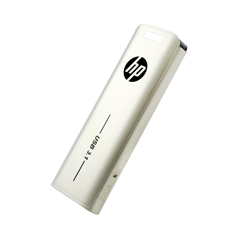 HP 惠普 X796W USB3.1 U盘 32GB USB 香槟金