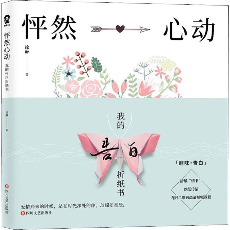 怦然心动 我的告白折纸书 徐静 书籍