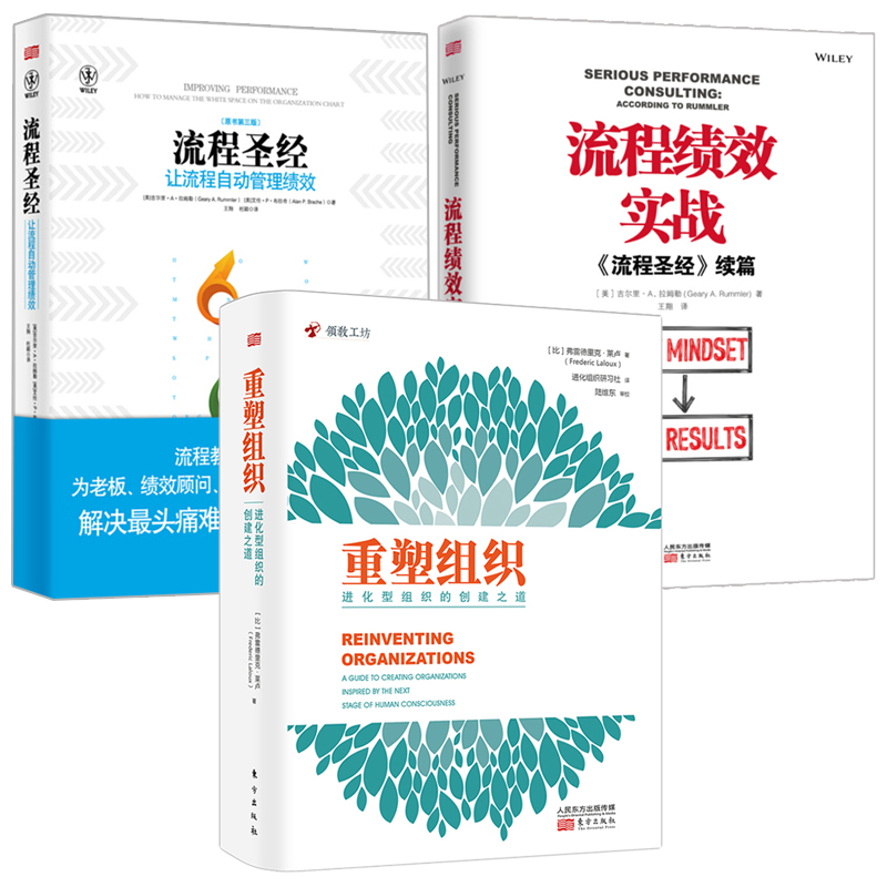 3册 重塑组织 进化型组织的创建之道+流
