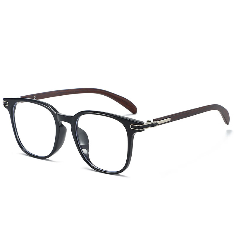 Jesmoor ��ϵTR90������ƽ�⾵�� ��ľ�����հٴ������� �ڿ�ľ���� +1.61�����澵Ƭ 69Ԫ