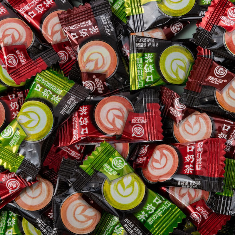 维霆雪山日式即食抹茶糖干吃奶片糖零食学习工作休闲糖果 混合口味