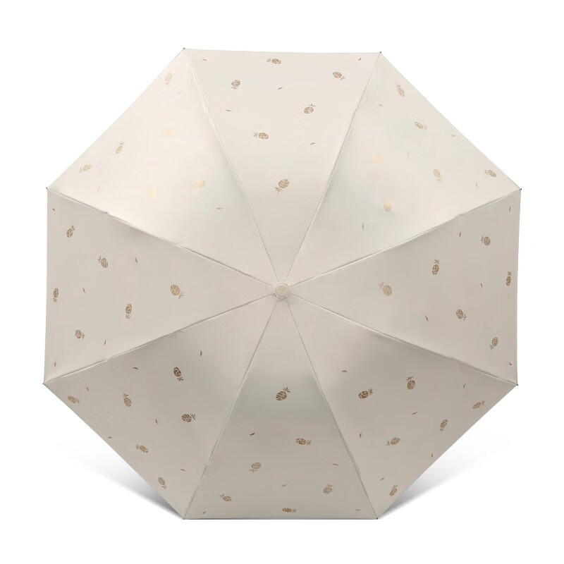 天堂伞遮阳伞菠萝奶酪色能防雨吗！？