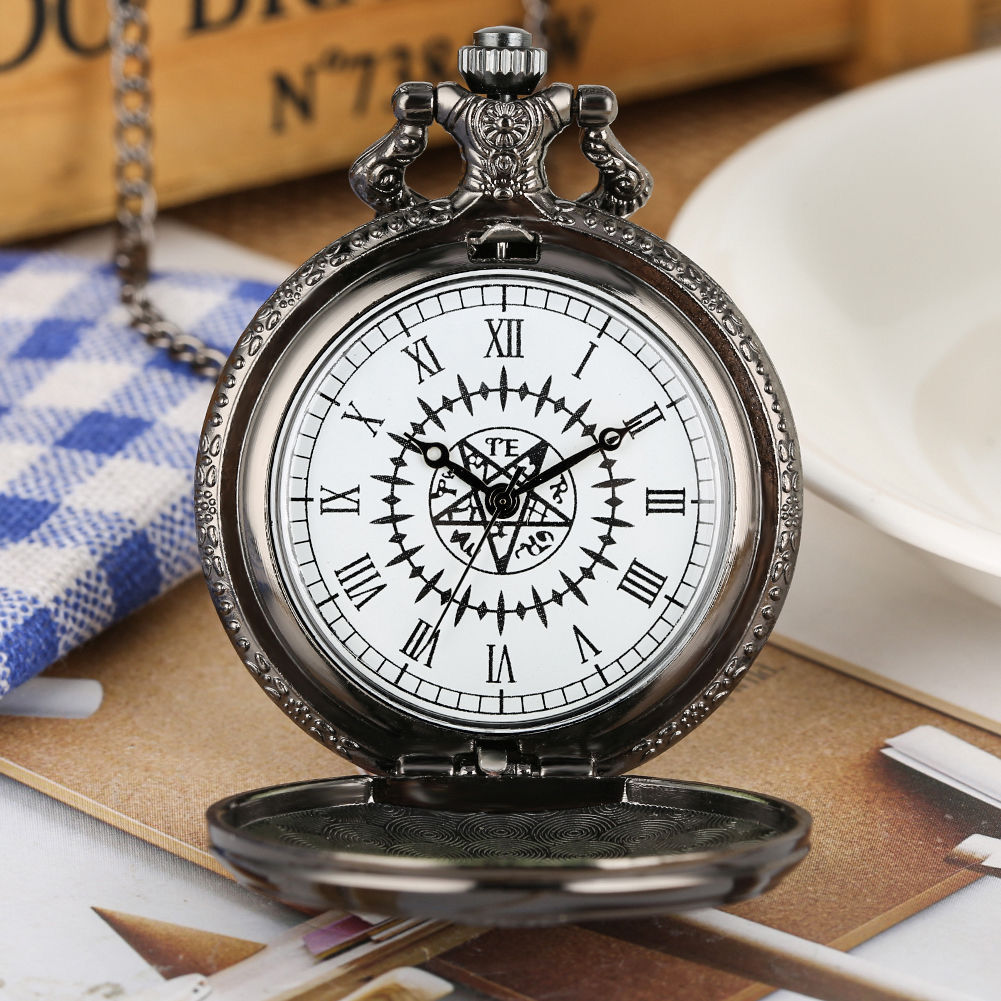 黑执事怀表夏尔塞巴斯蒂安契约标志奥多之眼周边大号夜光动漫怀表
