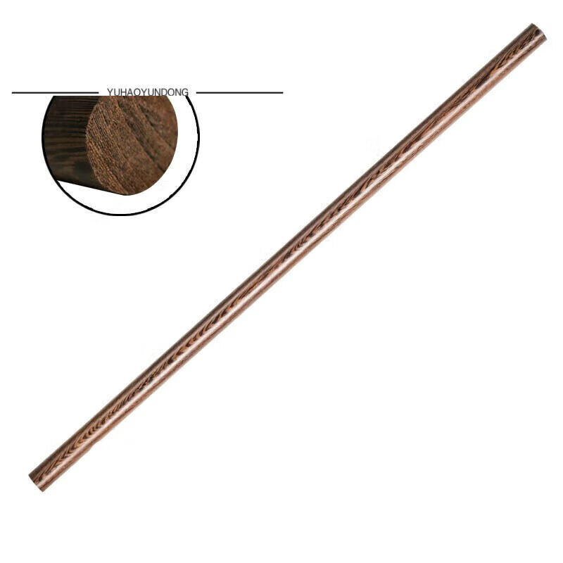 阿尤布鞭杆十三把 红花梨鸡翅木武术棍健身太极养生杖十三把棍瑜伽开
