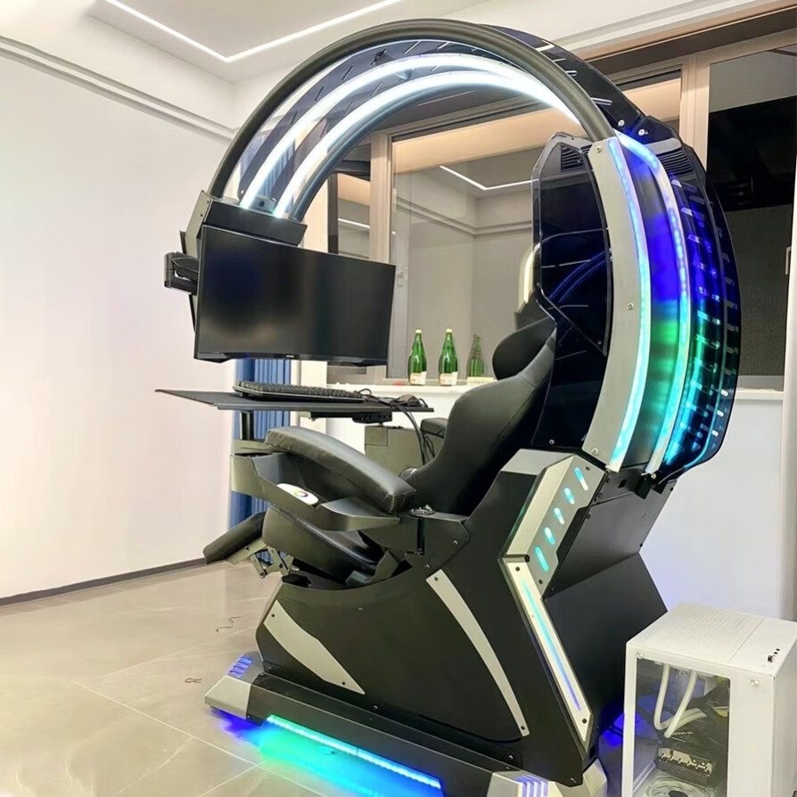 零重力一键记忆太空舱电脑椅电竞桌椅一体电脑座舱懒人游戏仓 经典