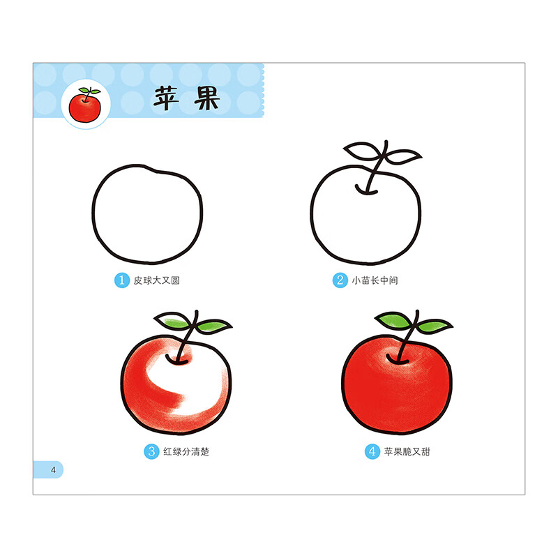 【儿歌形式边读边画】趣味分步学画大全 宝宝绘画启蒙入门零基础一步