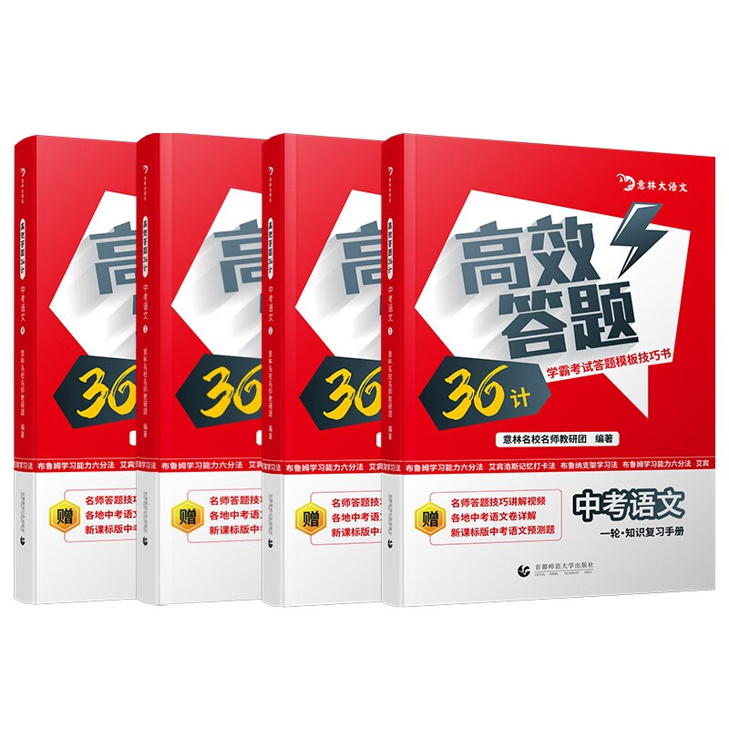 意林高效答题36计 小升初中考语文知识复习 技法讲解 专项训练手册 赠23年新课标版语文预测题58个 高效答题36计【中考语文】