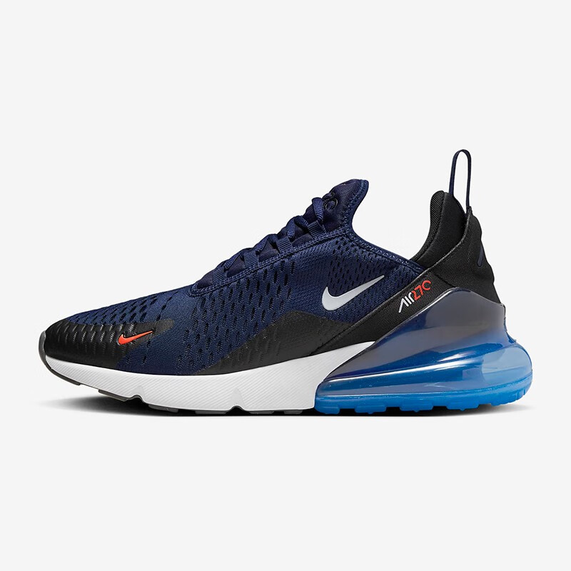 耐克(nike)air max 270 大气垫缓震耐磨 轻盈透气跑步鞋男士运动鞋 fd