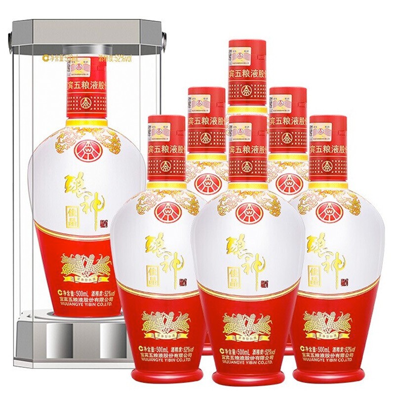 【京东酒世界】五粮液 酿神佳品 52度 浓香型白酒 500
