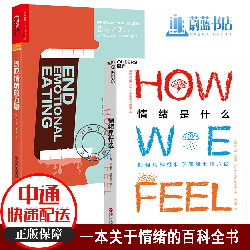 2册 情绪是什么+驾驭情绪的力量:7步终结情绪化饮食