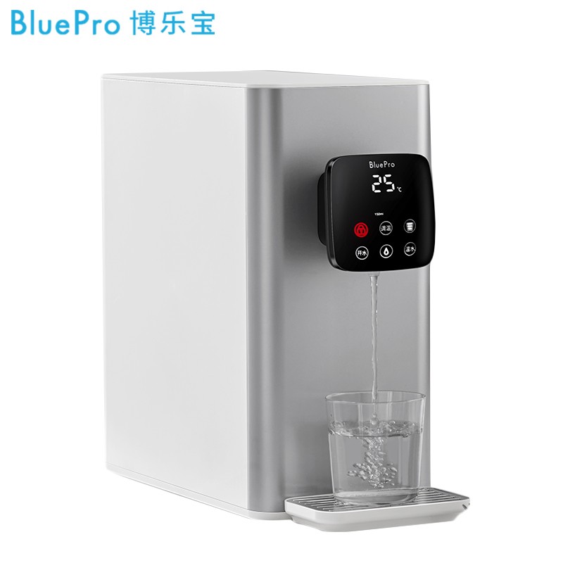 博乐宝(BluePro)台上式饮水机 家用净水器净饮一体机 净化加热一体 3秒1键喝温水 B11