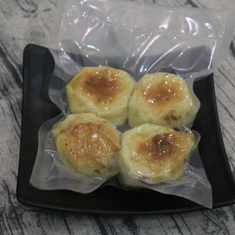 湖北特产天门煮包子水煎包锅贴莲藕馅猪肉馅特色小吃早点 猪肉馅12个