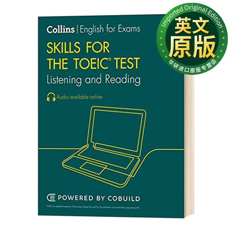 Collins English for the TOEIC Test TOEIC Listening and Reading Skills 柯林斯托业考试 听力和阅读技巧 英文原版 英文版