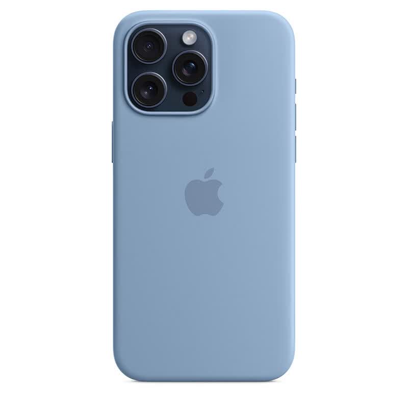 Apple  iPhone 15 Pro Max 专用 MagSafe 硅胶保护壳 - 凛蓝色  保护套 手机套 手机壳使用感如何?