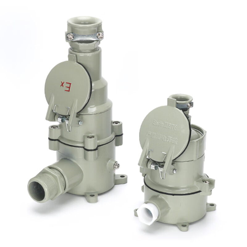 仁聚益防爆插销 防爆插头 ex隔爆型380v工业无火花连接器 直插式 ac