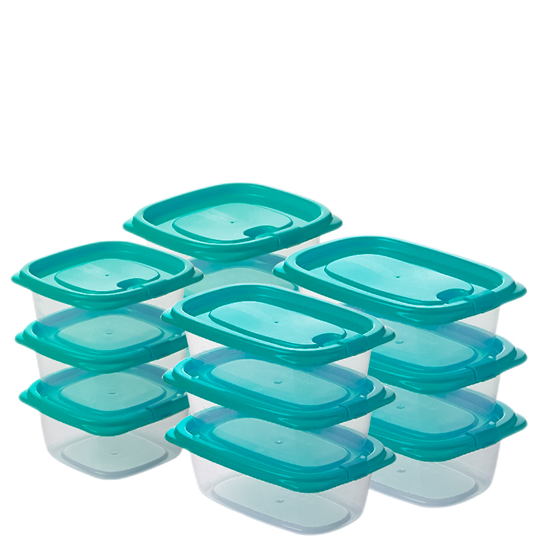 軨CHAHUAʺϷ΢¯㵱ˮз˱ʺϴPP͸ 780ml+830ml6ֻɫ 18.3Ԫ