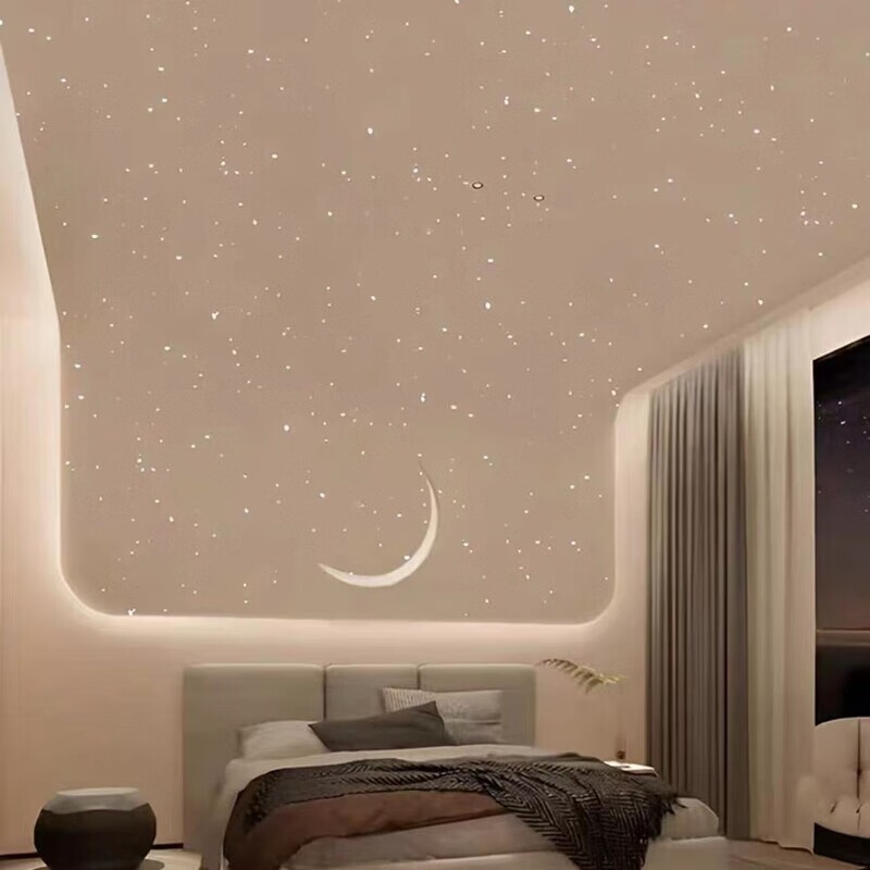 哲初星空顶天花板投影石膏板无主灯客厅卧室吊顶简约家装石膏板无缝