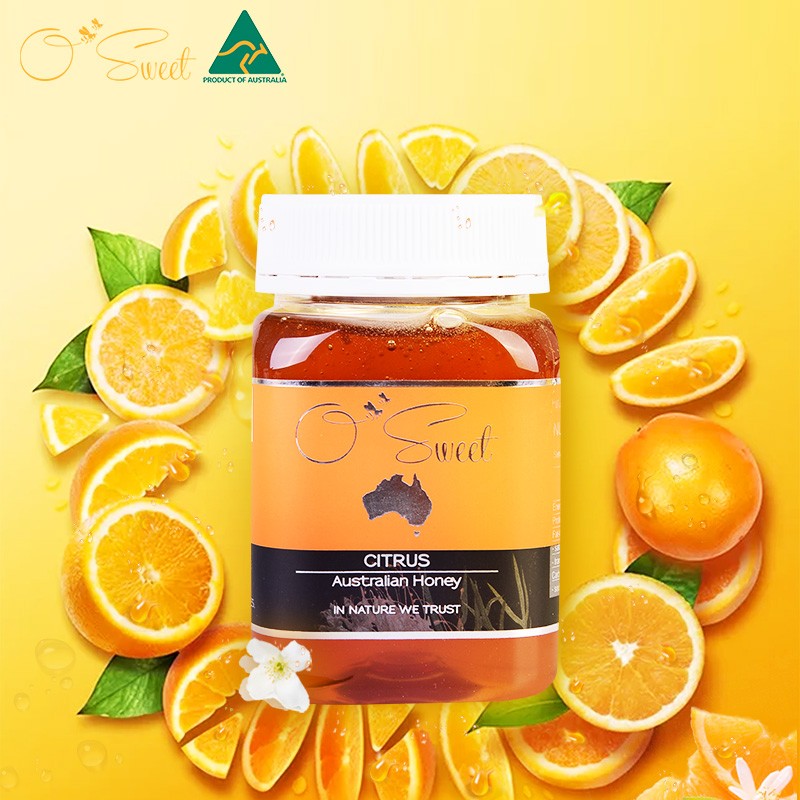澳大利亚原装进口 欧斯威特（osweet）阳光橙花（柑橘）蜂蜜 500g