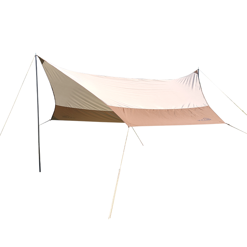 威野营（V-CAMP）户外帐篷天幕遮阳棚防雨防晒涂银防水烧烤露营帐篷