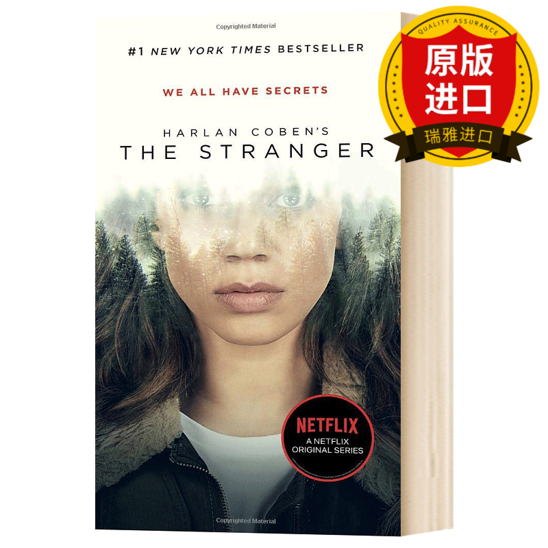 英文原版 陌生人 the stranger 纽约时报畅销书作家书 harlan coben