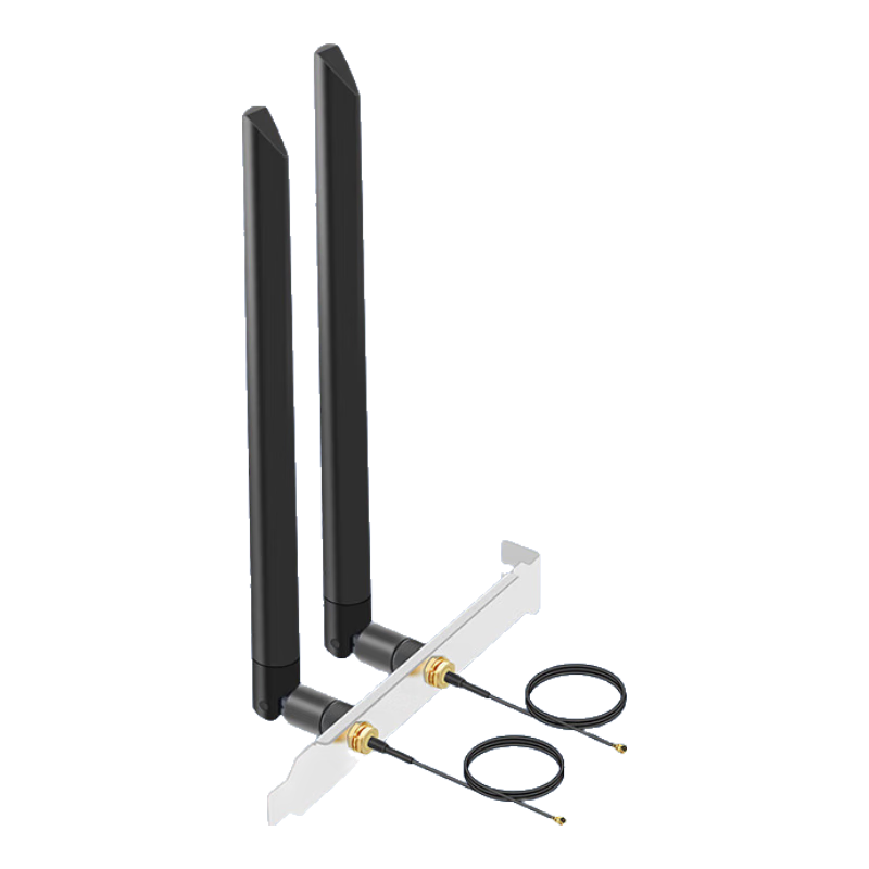 EB-LINK �������������ӳ�����IPEX4��2.4G 5.8G˫ƵSMAת����8DB����������M.2�ӿ� 39Ԫ