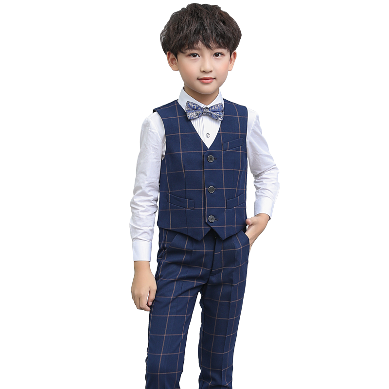 衣诺坊品牌儿童礼服/演出服，秘鲁黑马甲+衬衫+西裤+领结，价格走势以及优惠活动|礼服演出服历史价格查找