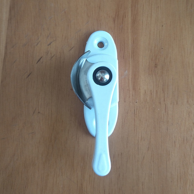 京控塑钢门窗月牙锁 铝合金玻璃门窗锁勾 老式玻璃门窗户月牙锁点塔扣