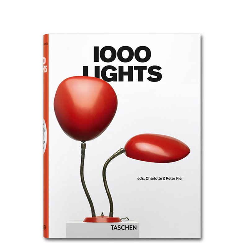 【现货】TASCHEN塔森正版 1000 Lights1000个灯 灯饰照明产品室内装饰设计精装英文原版进口图书官方正版德国品牌