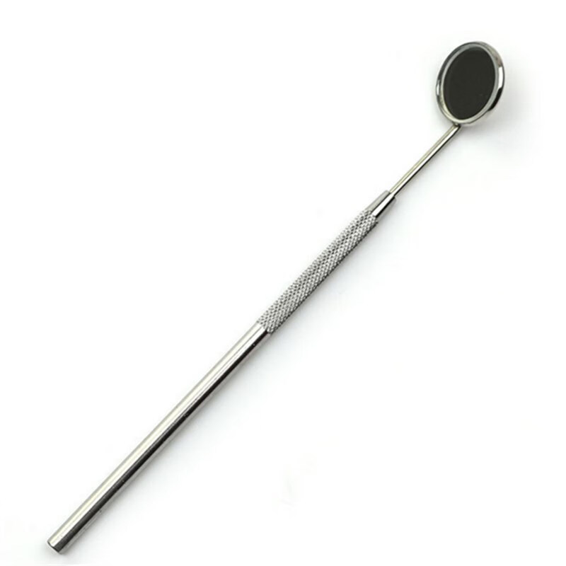 不锈钢间接咽喉镜口腔镜医院五官科喉镜口镜声带检查镜拔鱼刺镜片 口