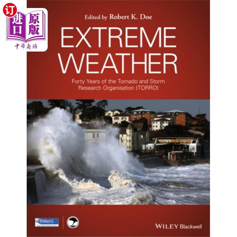 海外直订extreme weather - forty years of the tornado and.