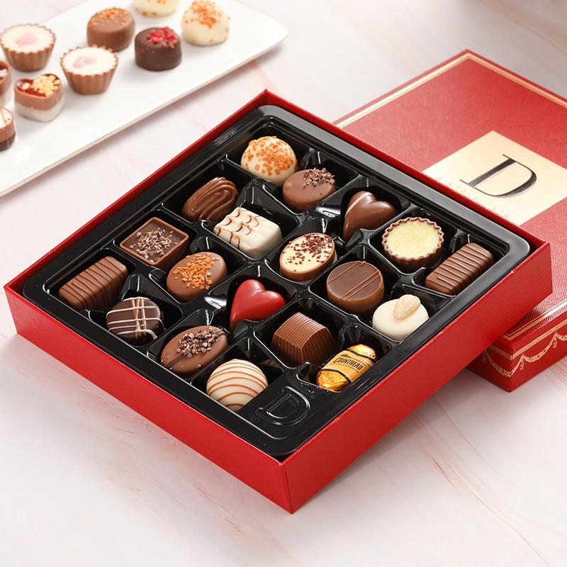 朵娜贝拉比利时进口巧克力礼盒送女神男女友38三八妇女节礼物零食喜糖235g