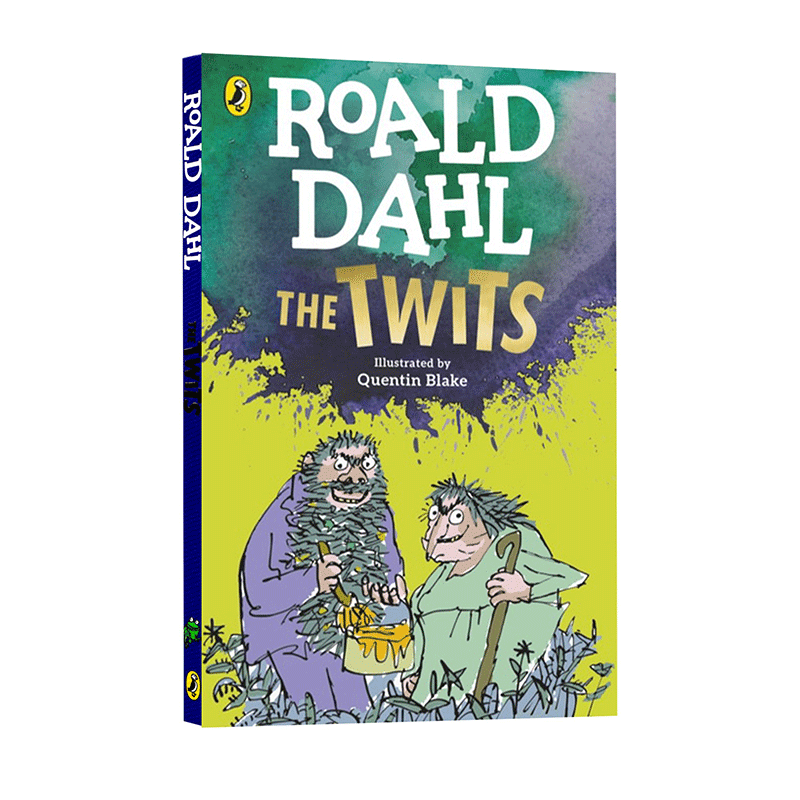 蠢特夫妇 The Twits 罗尔德达尔系列 Roald Dahl 英文原版 儿童畅销书小说 小学生初中课外阅读趣味故事书