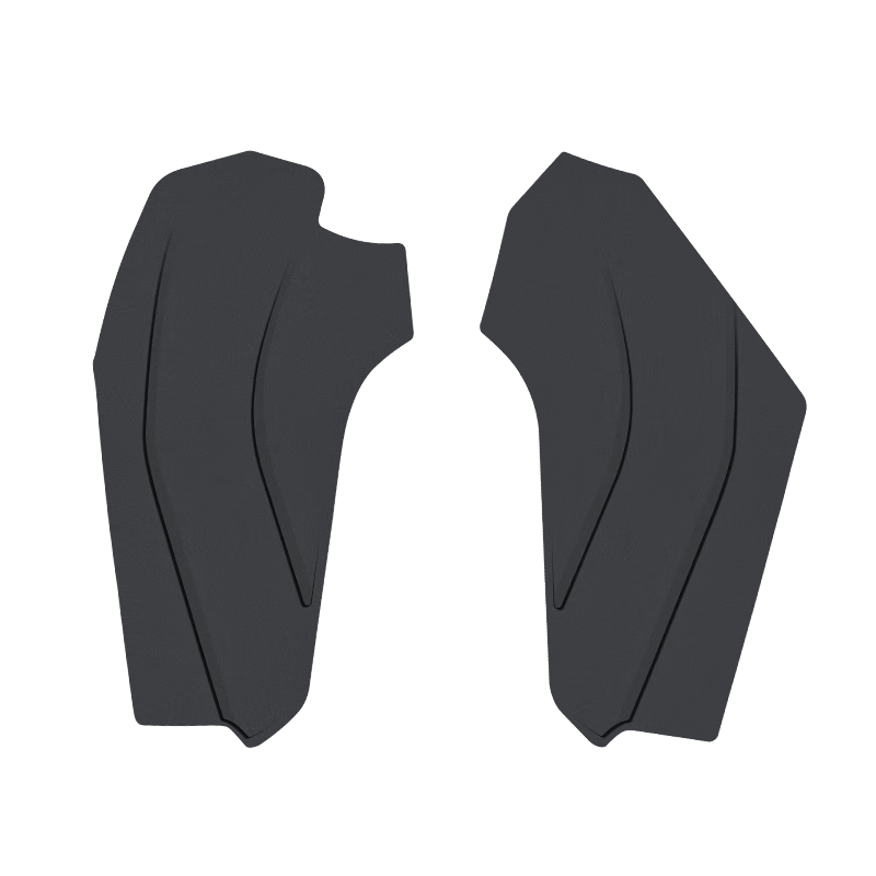 YZ 適用于特斯拉ModelY中控兩側(cè)邊防踢墊TPE護(hù)角板內(nèi)飾改裝丫配件 24款MY中控臺兩側(cè)防踢墊