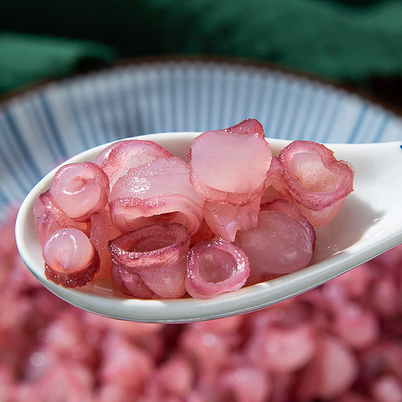 崔奶奶延边美食啤酒菜辣炒海灵菇海鲜冷冻鱿鱼吸盘新鲜水产品买2送酱