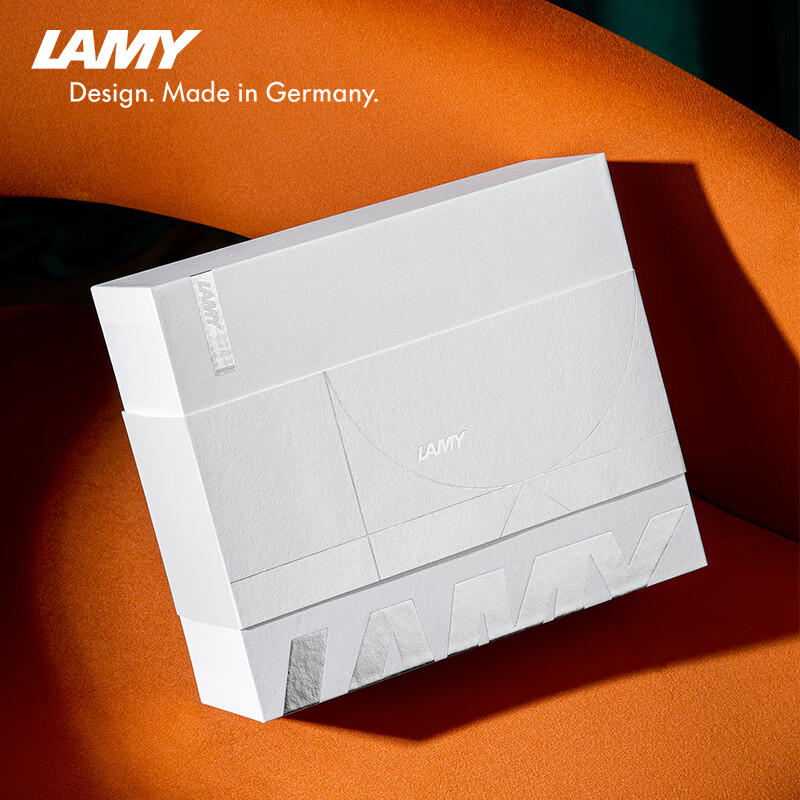 LAMY钢笔礼盒 狩猎系列墨水笔中礼盒练字正姿钢笔文具办公礼品企业团购 磨砂黑色0.5mm