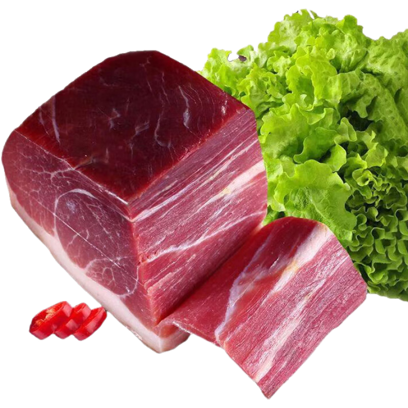 宣威火腿特產(chǎn)火腿云南火腿無骨節(jié)日禮盒裝云腿切片農(nóng)家老臘肉 1kg 宣威火腿裝