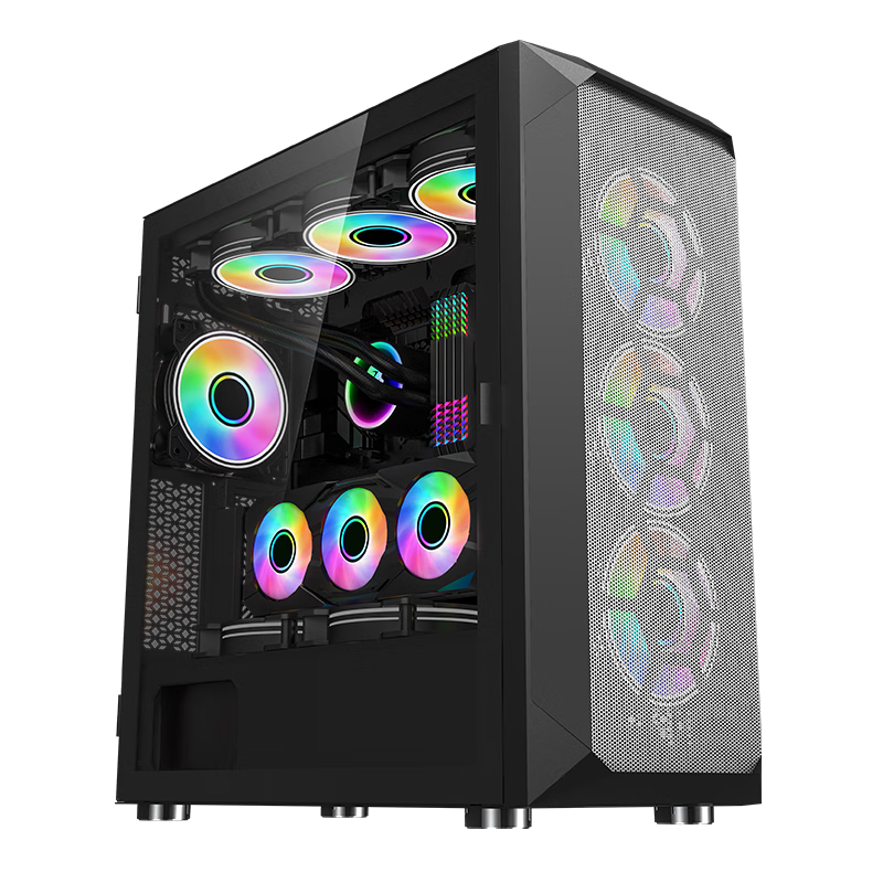 玩嘉WJCOOLMAN360 E-ATX机箱 白色
