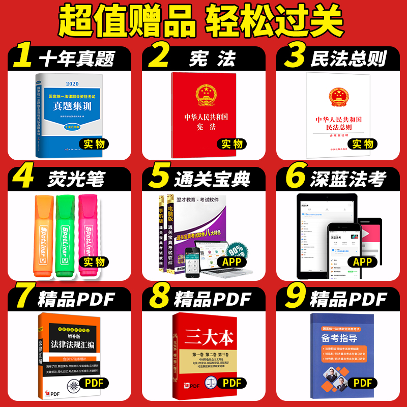 现货先发司法考试2020全套教材万国专题