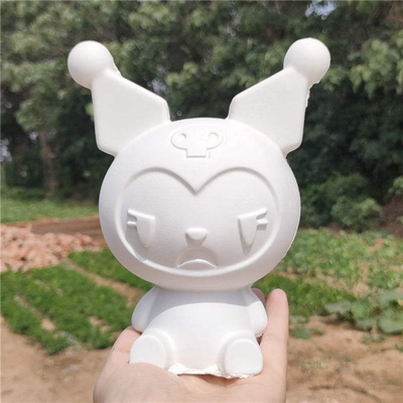 金归 大号石膏娃娃彩绘白胚diy手工儿童涂色娃娃石膏涂鸦绘画白胚娃娃