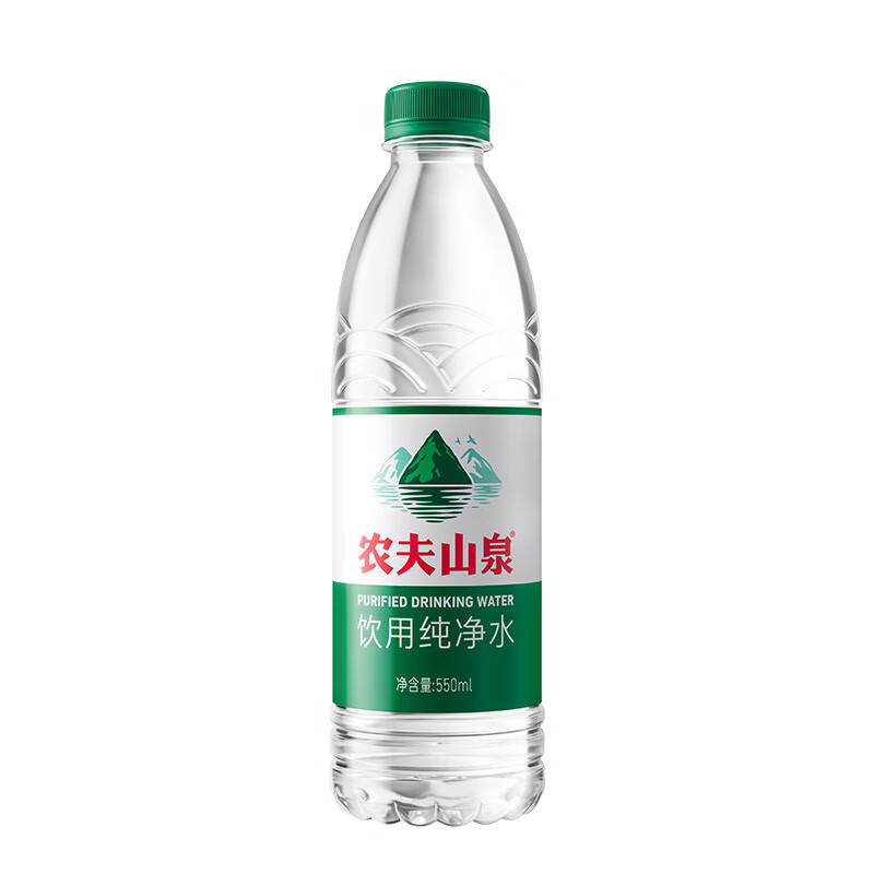 农夫山泉 饮用纯净水 550ml*12瓶 整箱