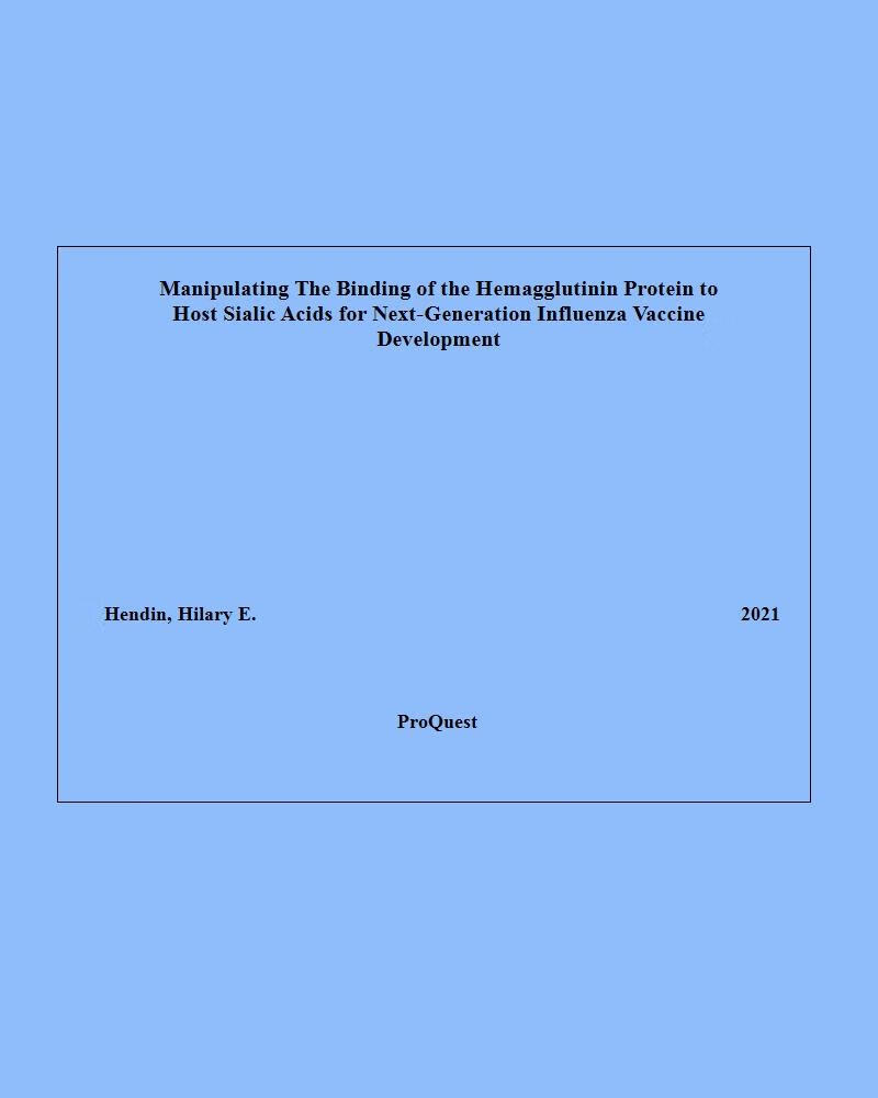 国外英文学位论文manipulating the binding of the hemagglutinin