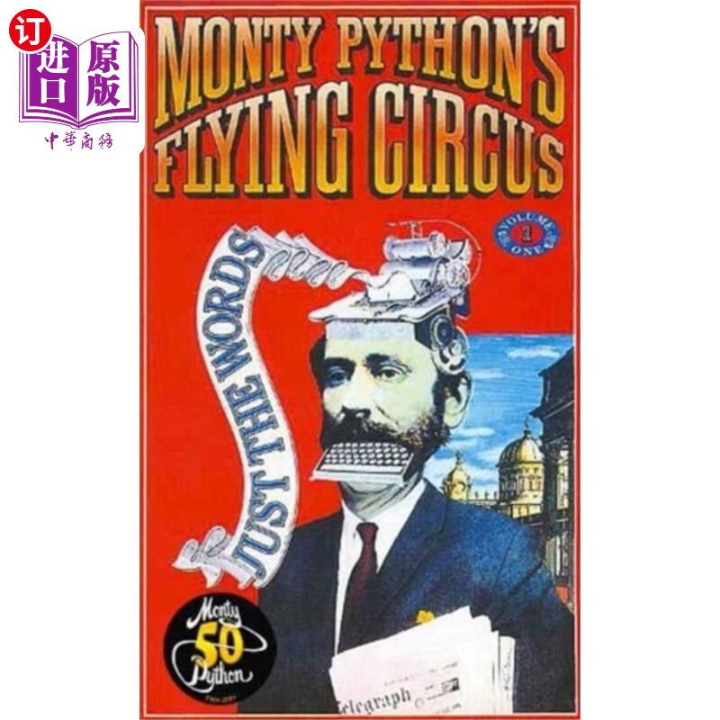海外直订monty pythons flying circus just the words volu.