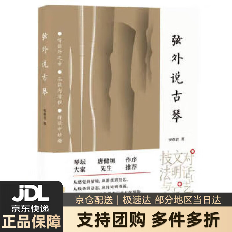 【新华书店 送货上门】弦外说古琴 正版图书