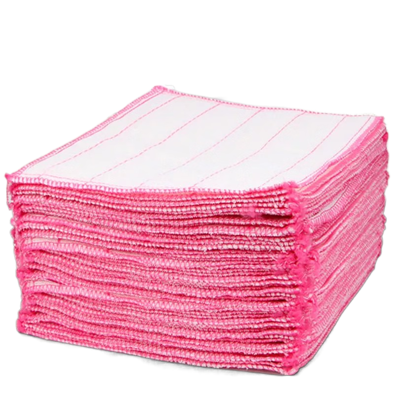 【精选】洗碗巾棉纱抹布去污洗碗布厨房专用加厚吸水家用 5条装