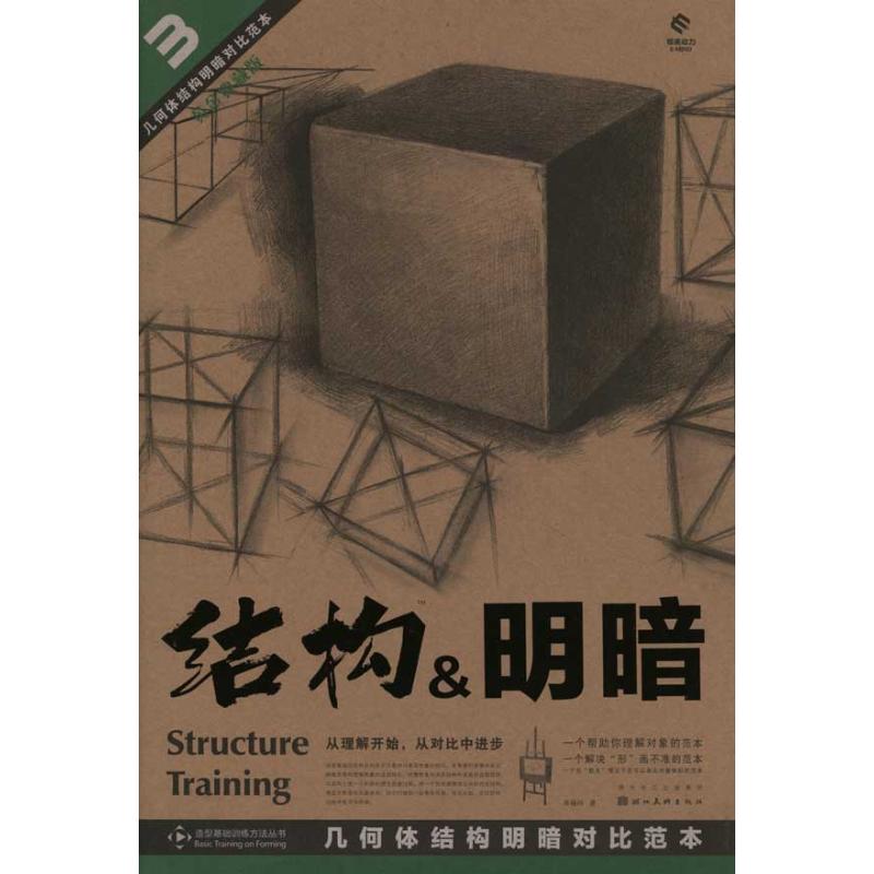 几何体结构明暗对比范本 蒋晓玲 作 书籍