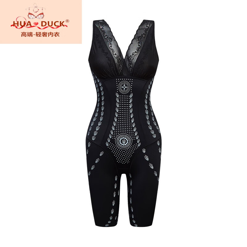 hua · duck品牌轻奢国际美容院指定款女士美体塑身连体衣收腹提臀收
